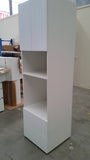 PO60--600mm Oven Tower Pantry Complete Set With Plain Gloss White Door/Front