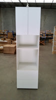 PO60--600mm Oven Tower Pantry Complete Set With Plain Gloss White Door/Front