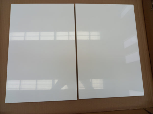 WR90 Rangehood Cabinet Plain Gloss White Doors