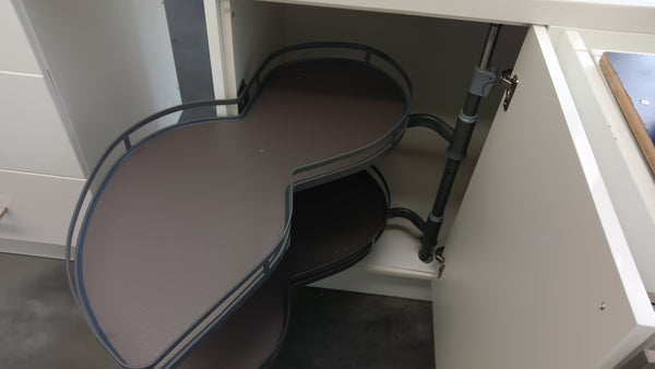 Blind corner swing basket for blind corner with 400mm door