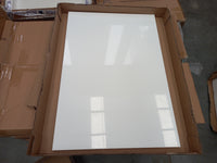 550mm Wide Plain Gloss White Door for F55/W55 Cabinet