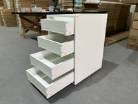 D60-4 Base Drawer Cabinet Carcass 4 pullout 600mm wide