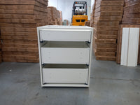 D60-3 Base Drawer Cabinet Carcass 3 pullout 600mm wide
