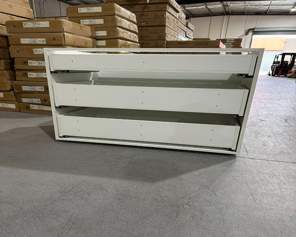 D90-3 Base Drawer Cabinet Carcass 3 pullout 900mm wide