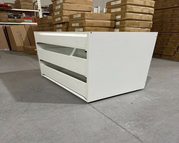 D70-3 Base Drawer Cabinet Carcass 3 pullout 700mm wide