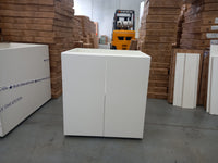 F70--700mm Base Cabinet Complete Set with Plain Gloss White Door