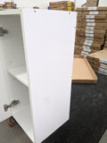 W35--350mm Overhead Cabinet Complete Set With Plain Gloss White Door