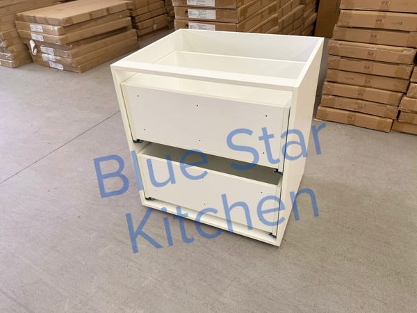 D70-2 Base Drawer Cabinet Carcass 2 pullout 700mm wide
