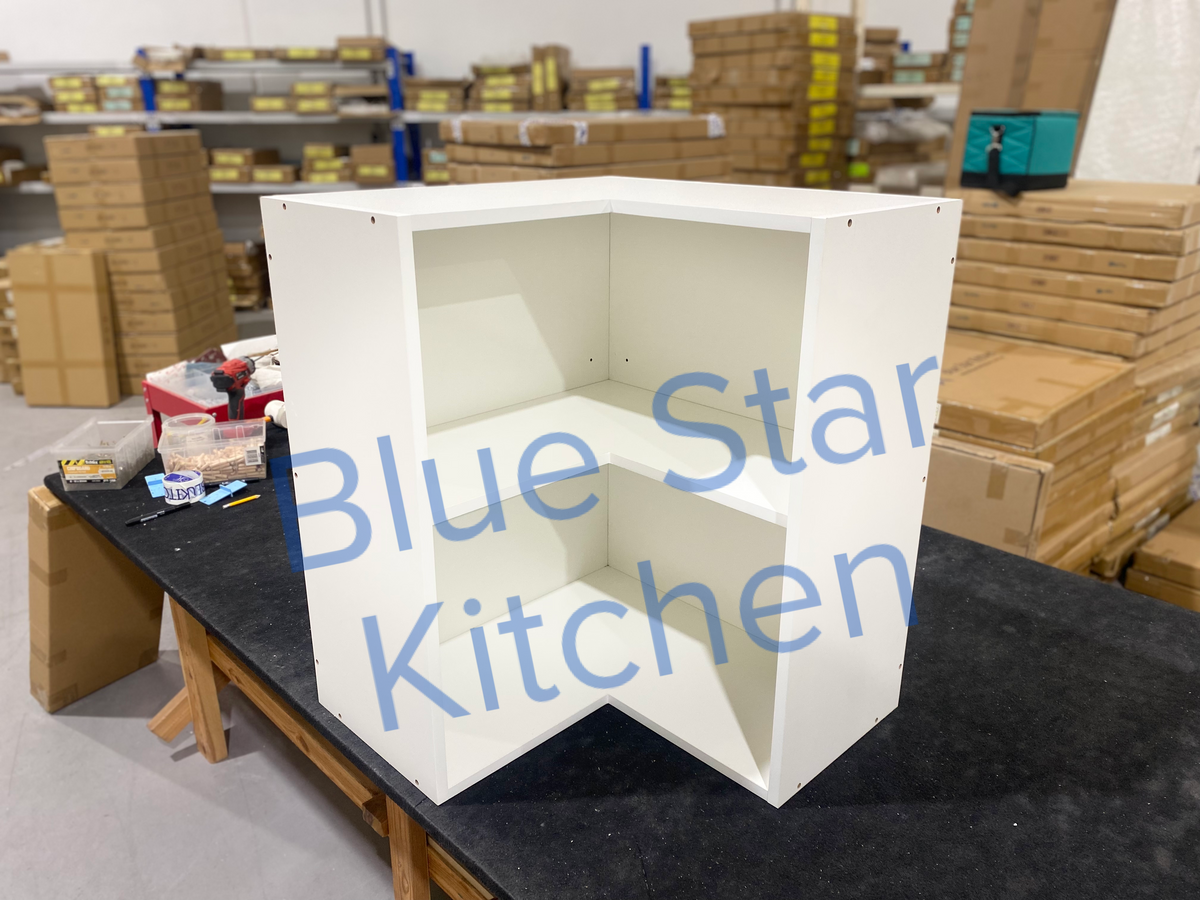 flat pack kitchen Melbourne WC60 Overhead Corner Carcass 600mm wide